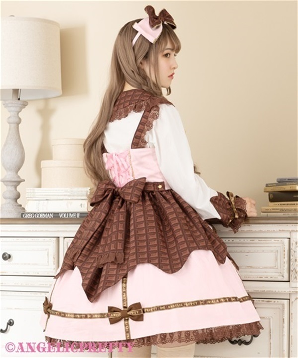 ワンピースAngelic Pretty Dreamy ショコラティエジャンパースカート