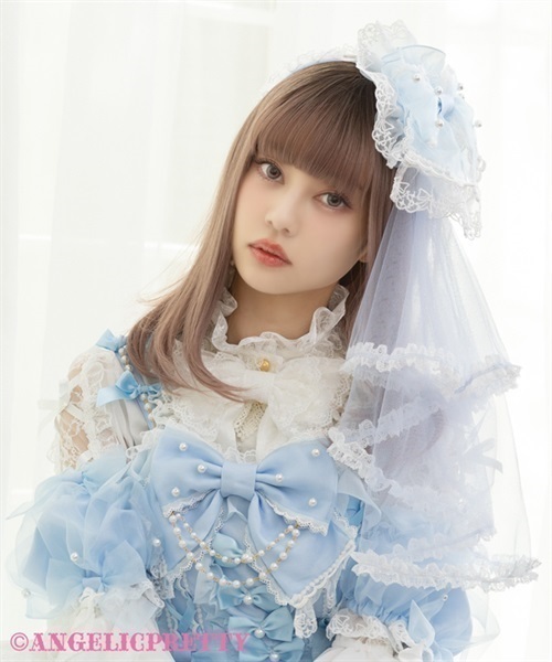 Angelic Pretty ガラスの人形カットソー オーガンジーリボン | www