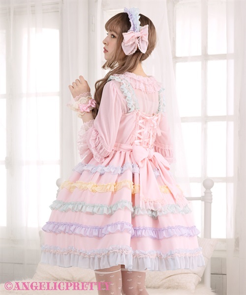 Angelic Pretty しゃぼん玉ワンピース イエロー新品未使用タグなし