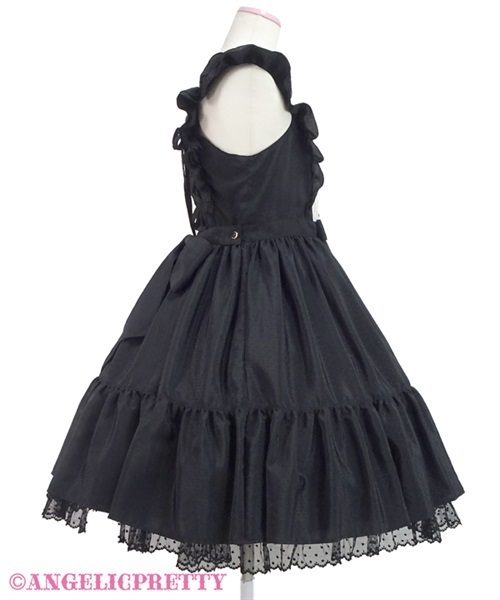 Angelic Pretty Silky Ladyジャンパースカート 黒-