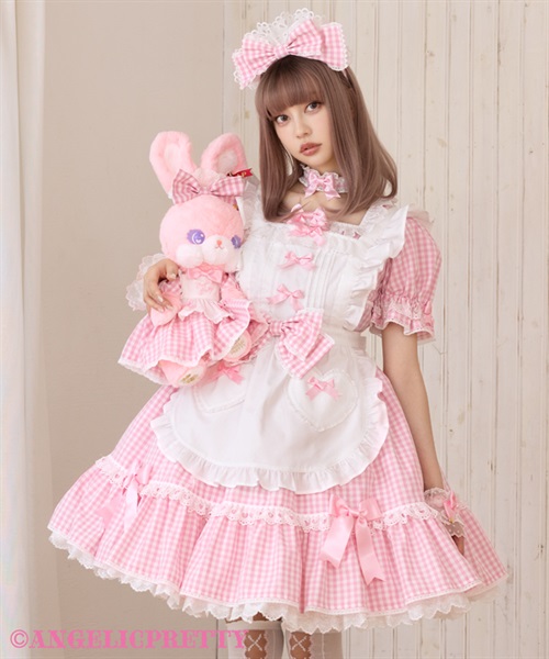 Angelic Pretty parlor doll ワンピースset ピンク-