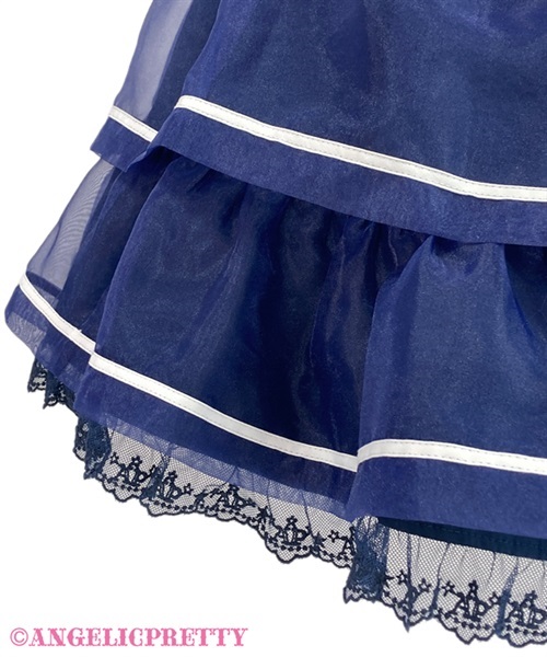 新品安いAngelicPretty スカート (リボンブローチ付き) ミニスカート