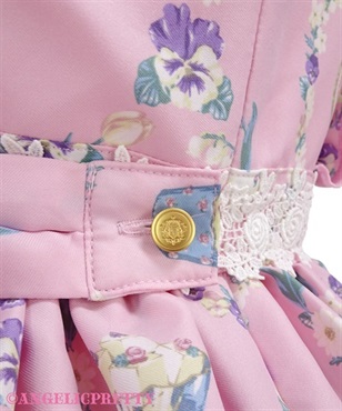 Flower Garden Teatimeジャンパースカート