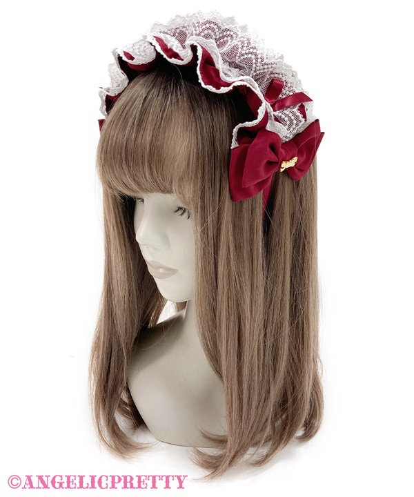 AngelicPretty BemyValentine カチューシャ 赤 Be My Valentine Headband (2019 2nd Release) by Angelic Pretty