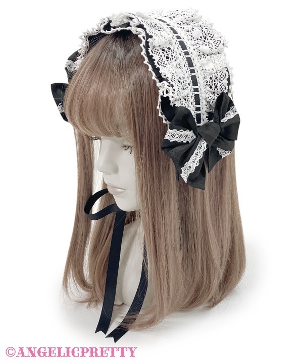 angelic pretty♡ヘッドドレス2点セット♡未使用 新品プリンセスドロップヘッドドレス付きベビードールangelic