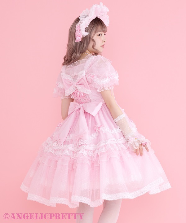 Compact Toysジャンパースカート　カチューシャ　シロ　セット ANGELICPRETTY OnlineShop/ロリータファッション通販サイト